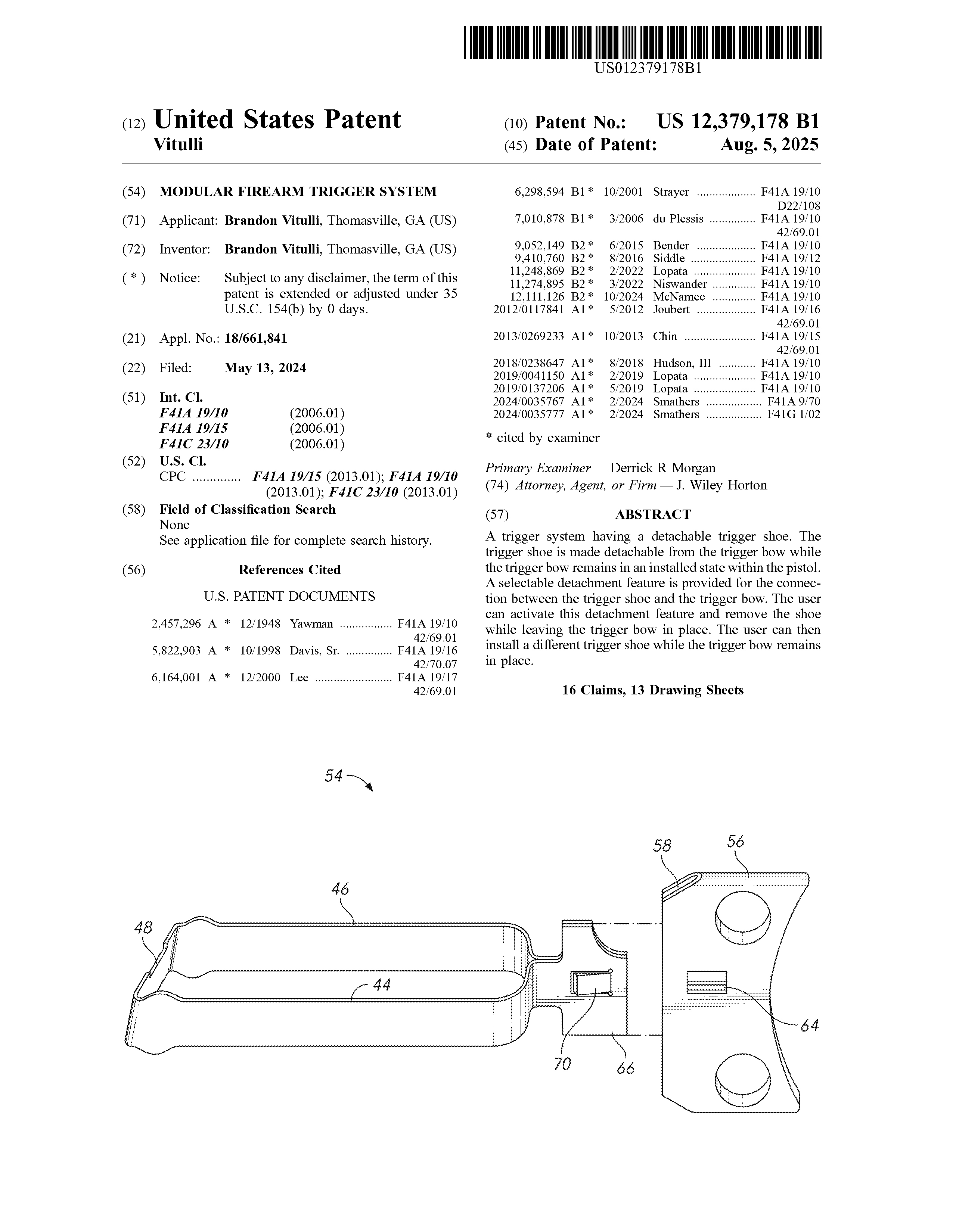 Modular firearm trigger system