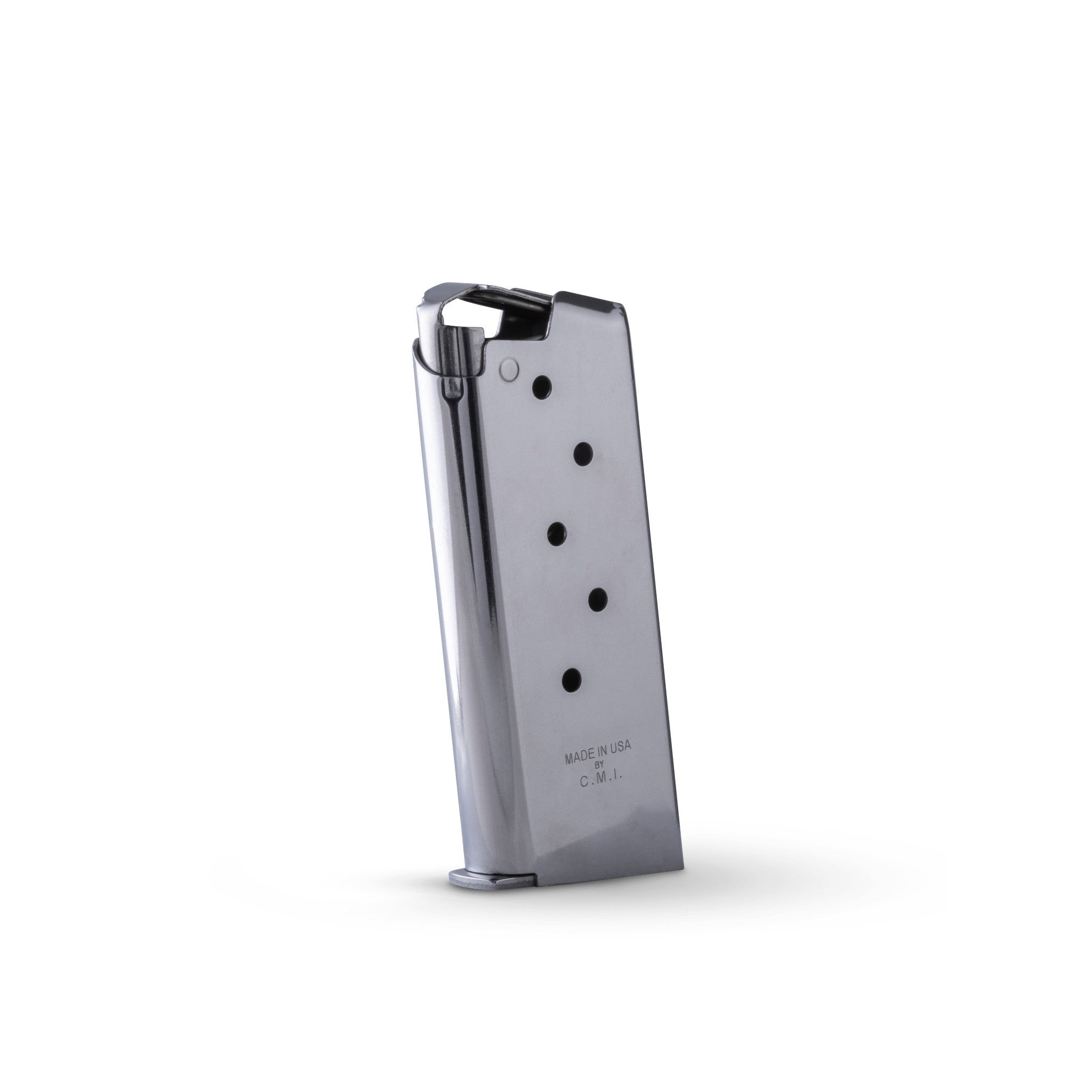 Check-Mate Mag for Sig Sauer 938 and SA 911 pistols, six-round magazine with black finish and textured grip floorplate.