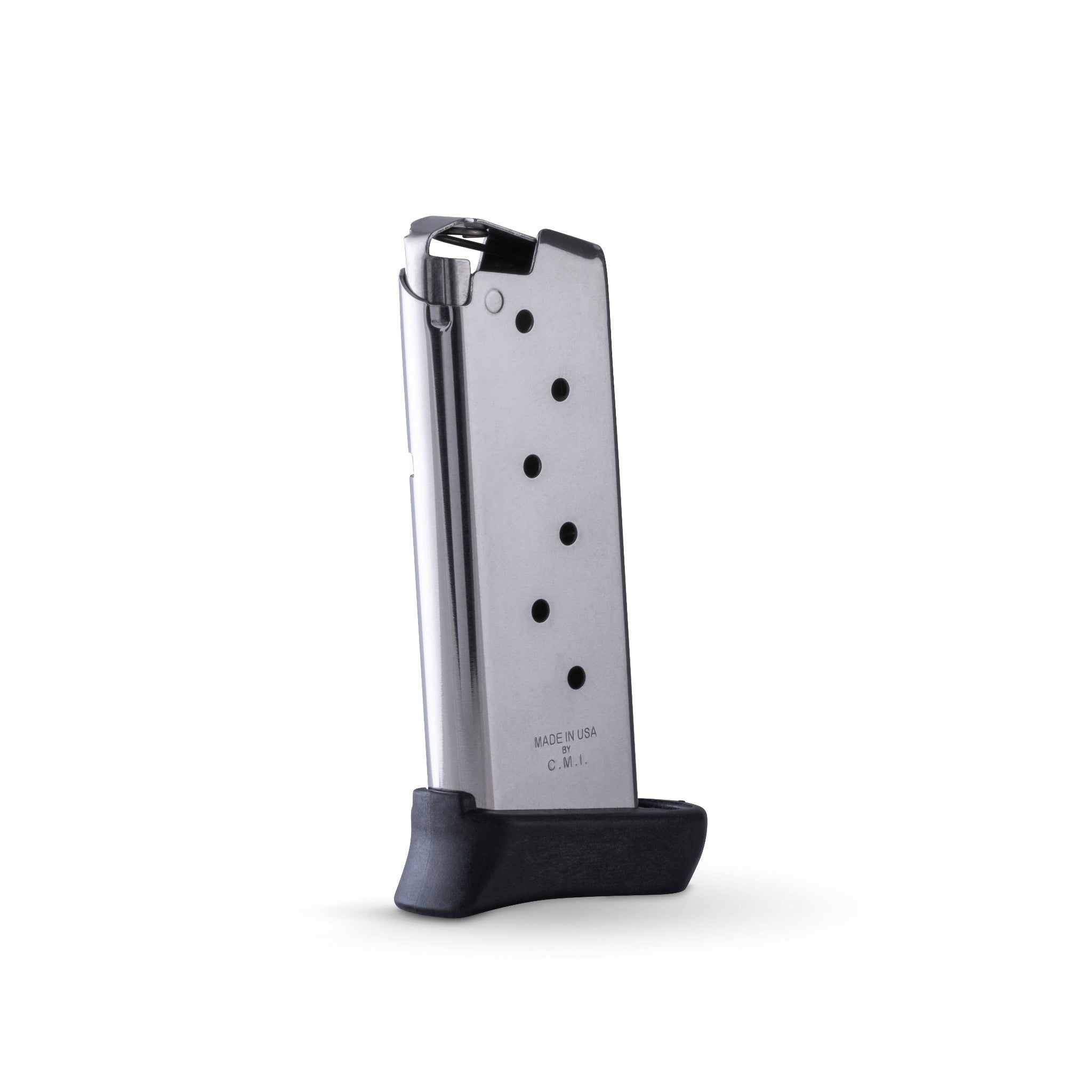 Check-Mate Mag for Sig Sauer 938 and SA 911 pistols, featuring a durable black magazine with a capacity of 7 rounds.