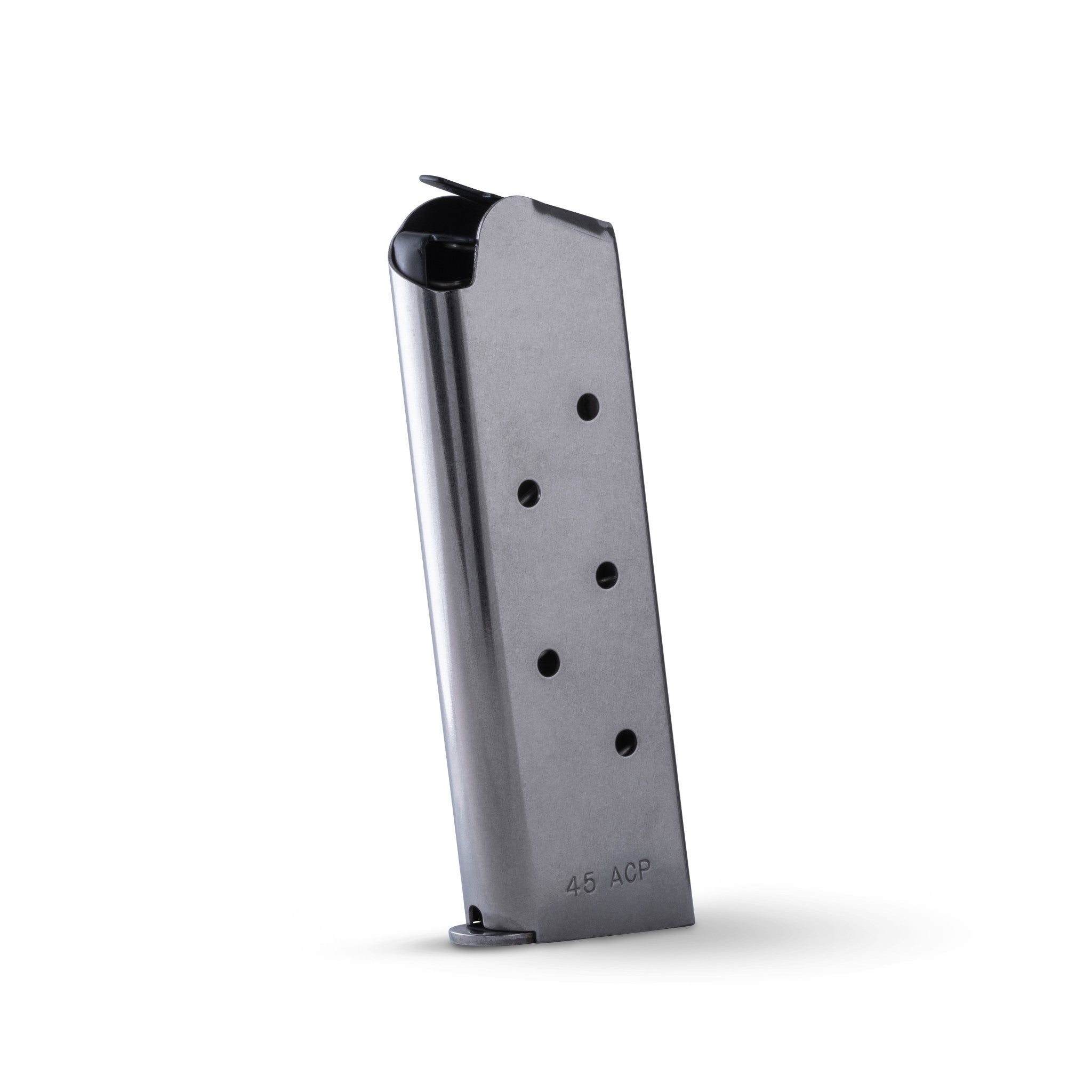 Black Check-Mate Mags 1911 .45 ACP sub-compact 6-round magazine for reliable firearm feeding